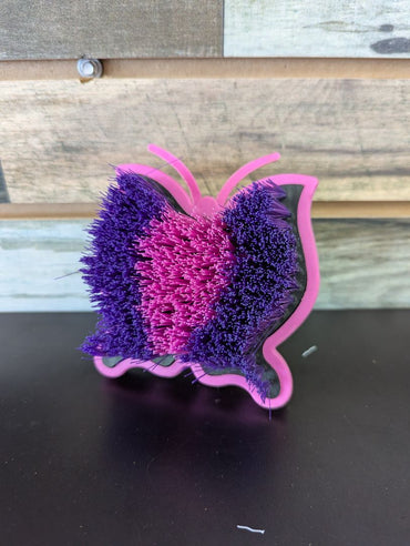 USED Tough1 Butterfly Brush  Pink/Purple