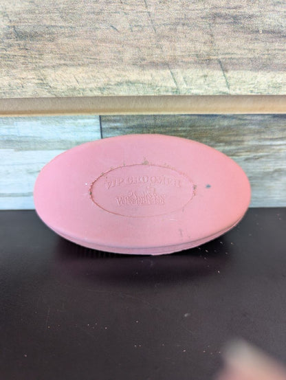 USED VIP Groomer Rubber Face Curry  Pink