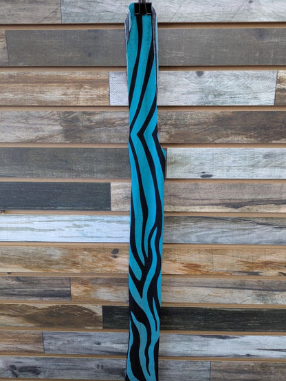 USED Tough1 Tail Bag  Turquoise Zebra