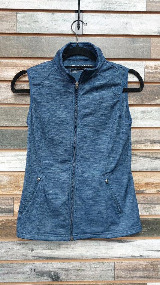 USED Ariat Ladies Vest Small Blue