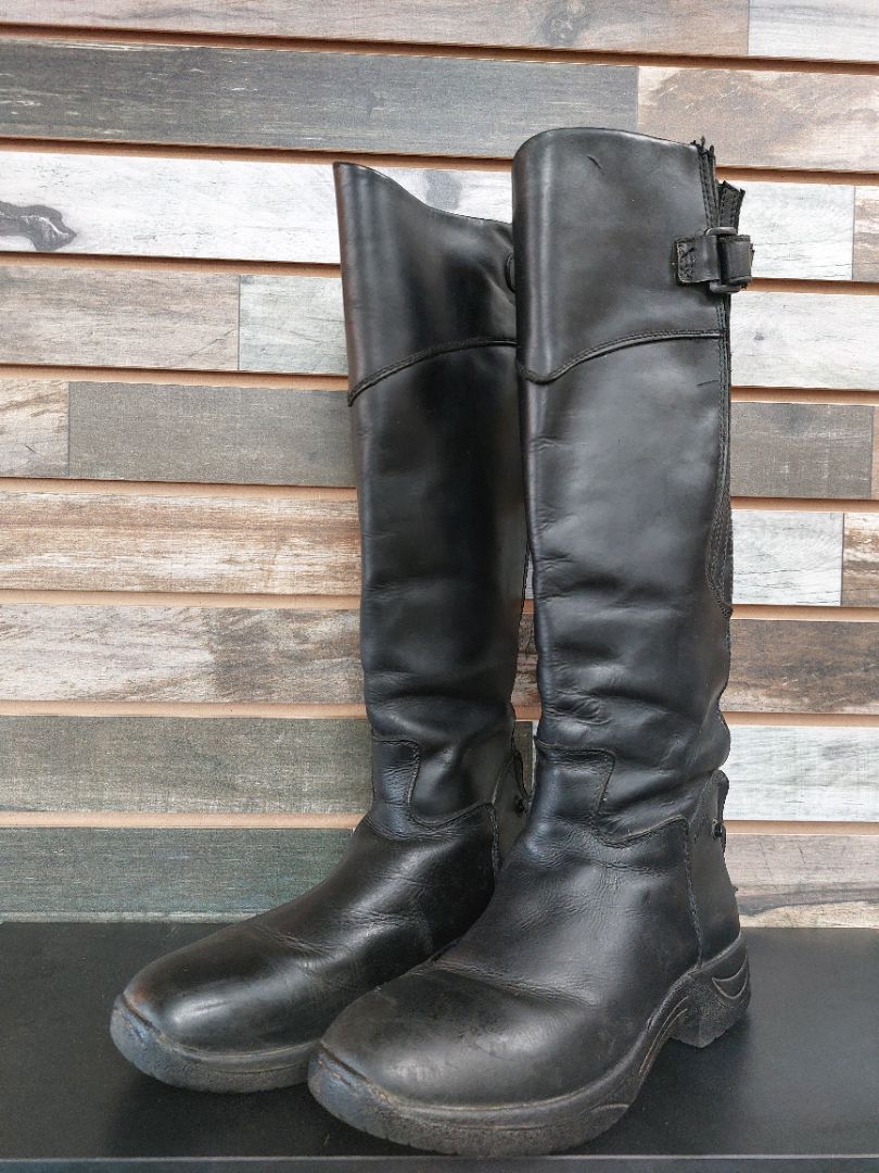 USED Dublin Ladies Tall Boots 9 Black