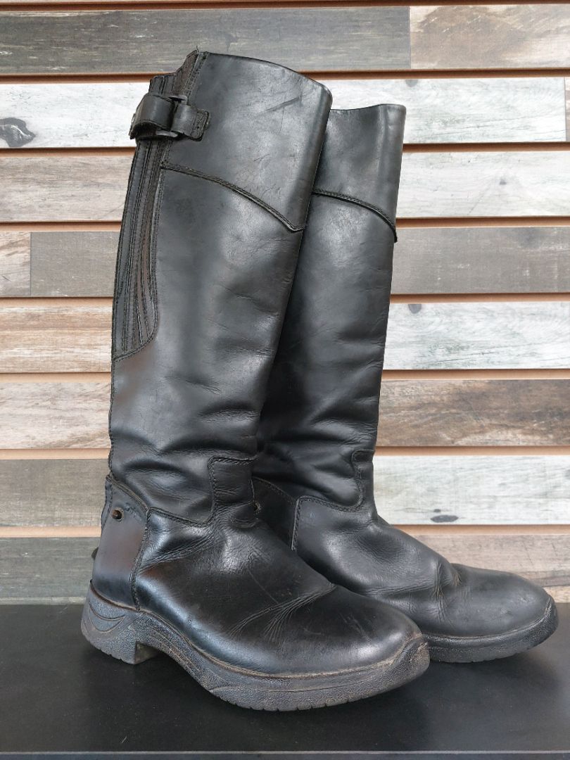 USED Dublin Ladies Tall Boots 9 Black