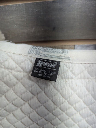 USED Roma Fitted Sheepskin Pad Full White