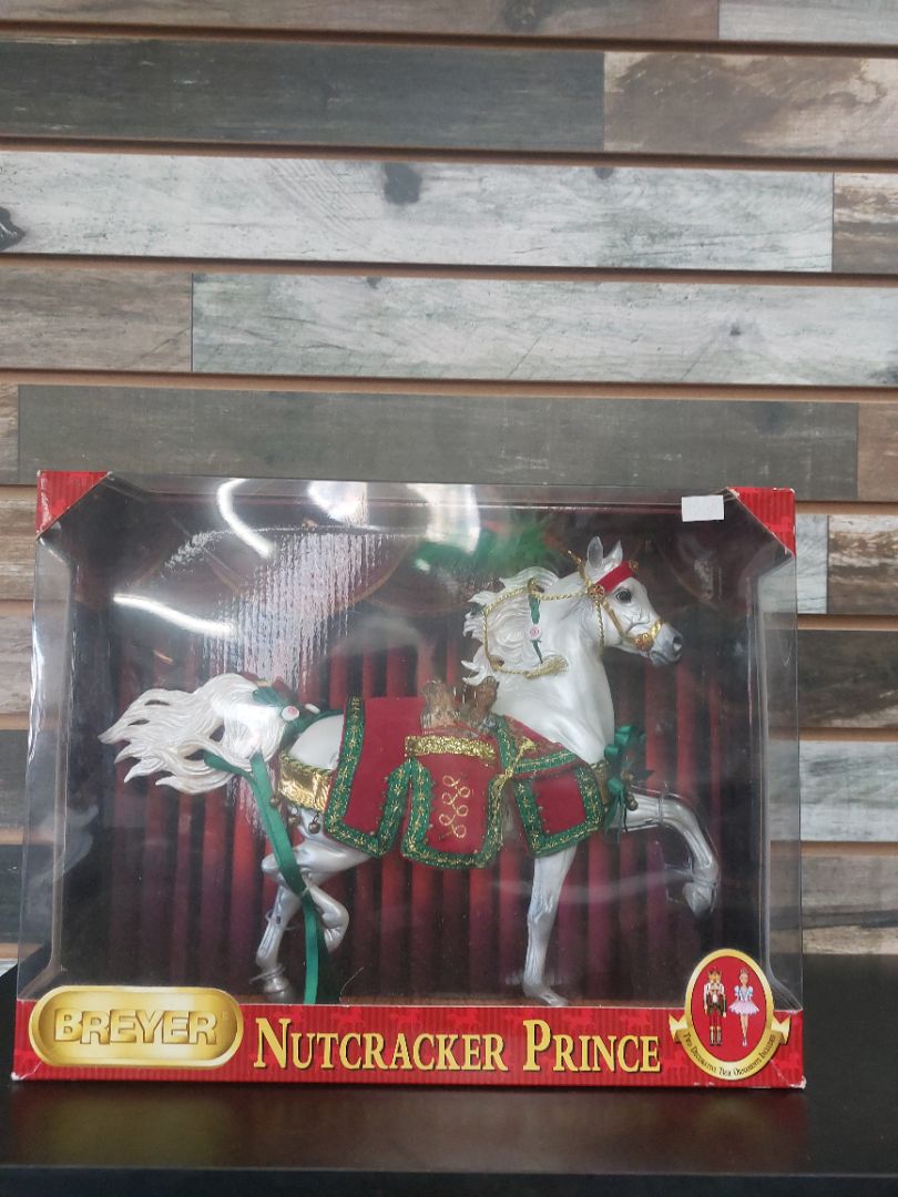 USED Breyer Horse Toy Breyer “Nutcracker Prince’ Traditional White/Red