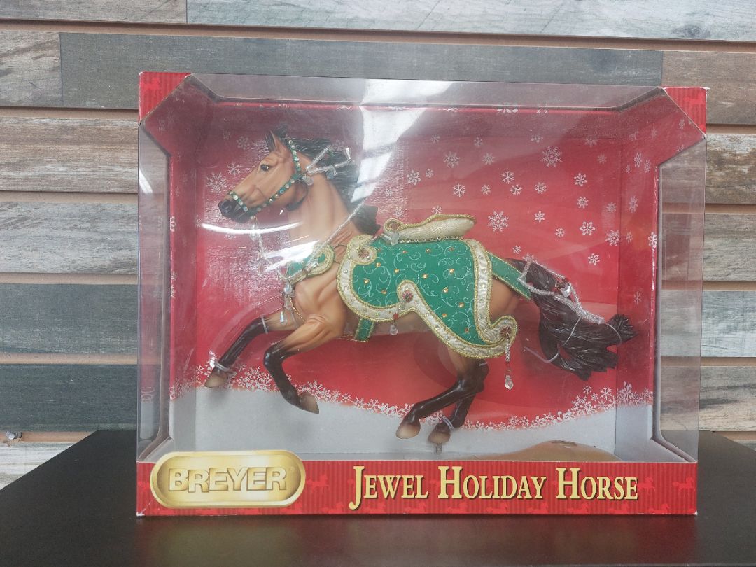 USED Breyer 2010 Jewel Holiday Horse Traditional Buckskin