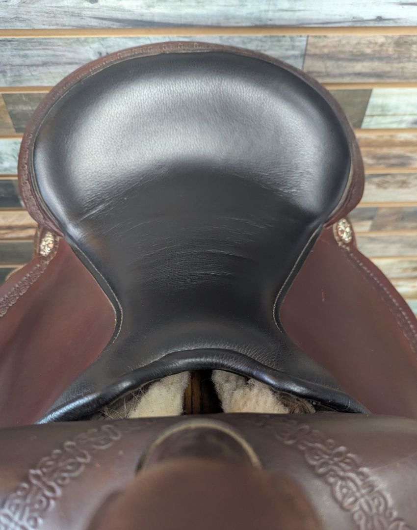 USED High Horse (Circle Y) High Horse Partically Synthetic 16" 7" Gullet Brown
