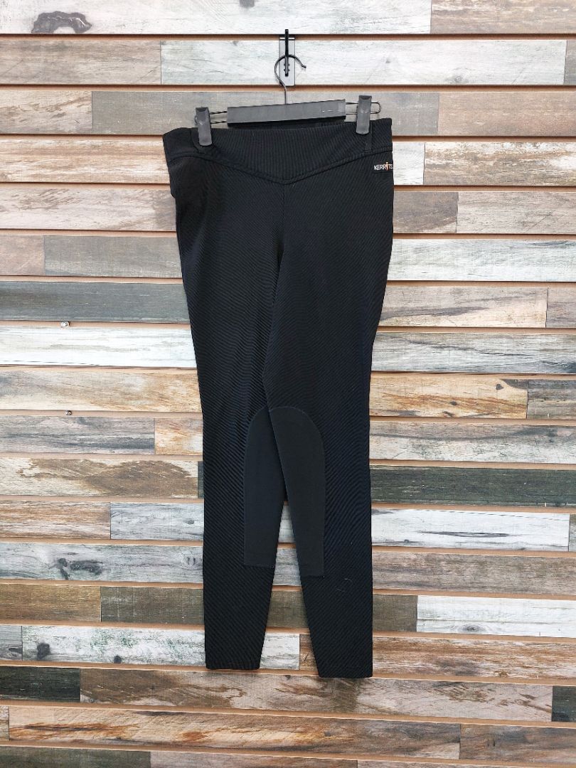 USED Kerrits English Breeches L Black