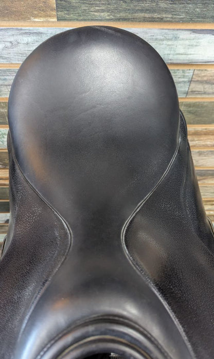 USED Loxley Dressage Saddle w/ Cover 18" Black