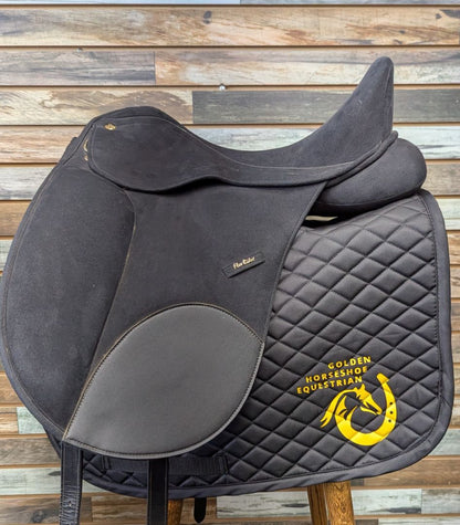 USED Flex Rider Dressage Saddle 16.5" Black
