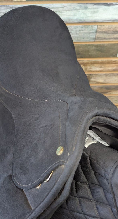 USED Flex Rider Dressage Saddle 16.5" Black