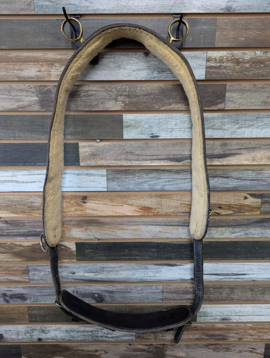 USED Leather Surcingle Horse Black