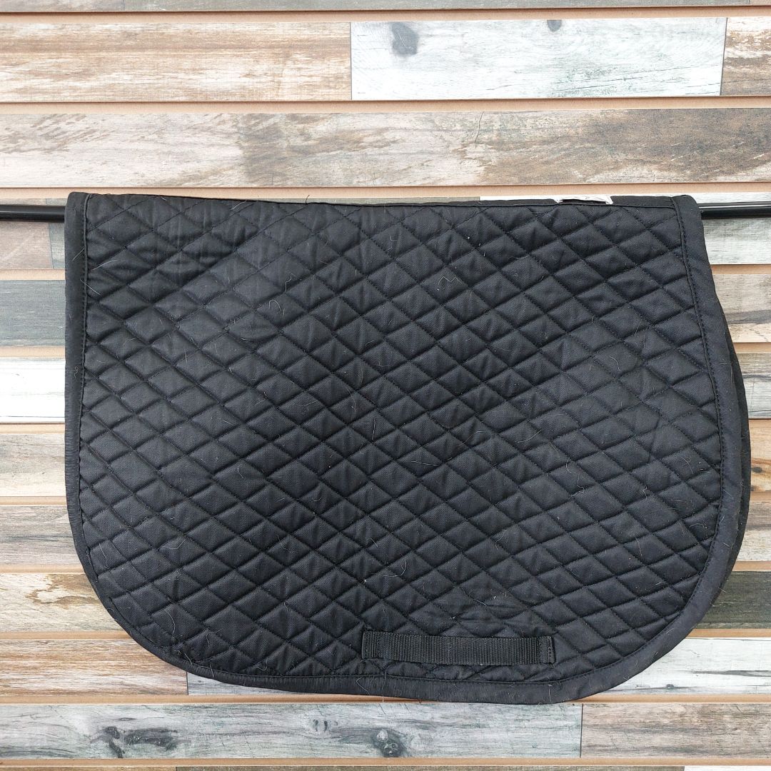 USED TuffRider English AP Saddle Pad Horse Black