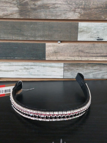 USED Equi Jewelry Browband Horse Black