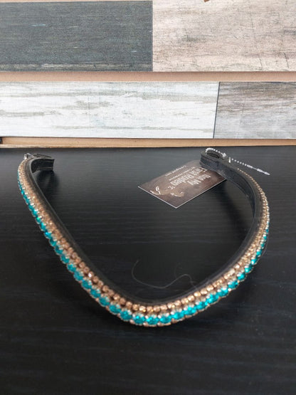 USED Artemis Browband Horse Black