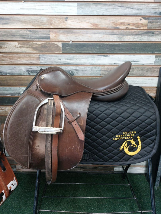 USED Collegiate AP Saddle 17” Dark Oil