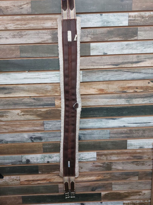 USED Lettia Fleece Lined English Girth 46"
