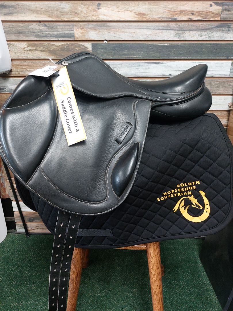 USED Collgiate Event English Saddle 16.5 Black