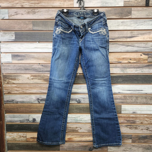 USED Ariat Ladies Western Jeans 25 Short