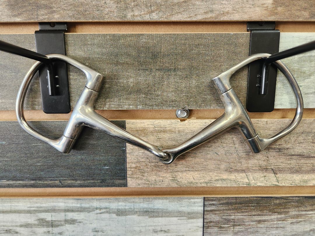 USED  D-Ring Snaffle Bit 5.5"
