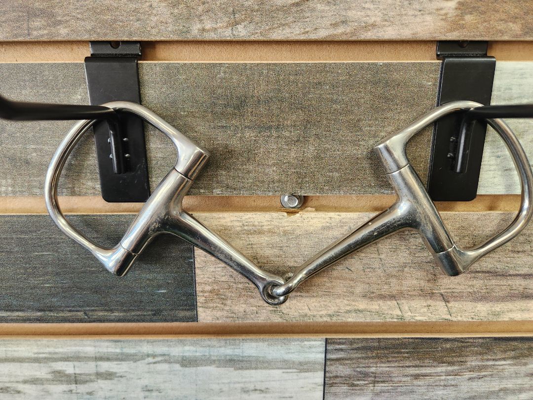 USED  D-Ring Snaffle Bit 5.5"
