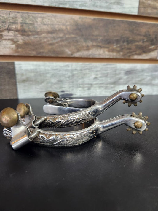 USED Tough1 Ladies Western Spurs