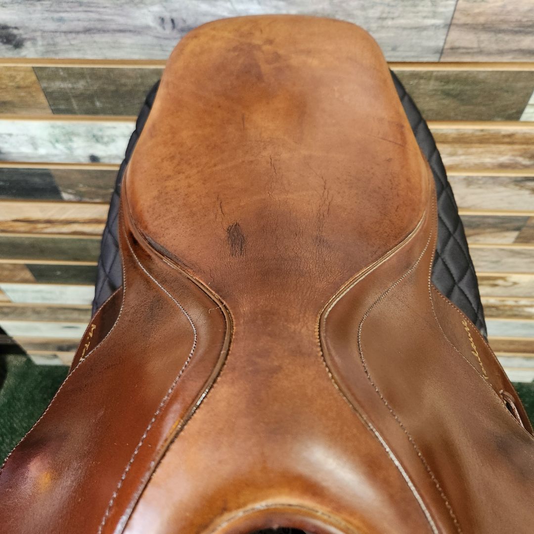 USED M. Toulouse All Purpose Saddle 17" Medium Oil