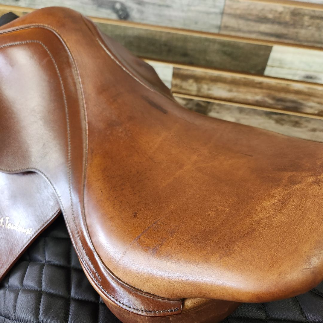 USED M. Toulouse All Purpose Saddle 17" Medium Oil