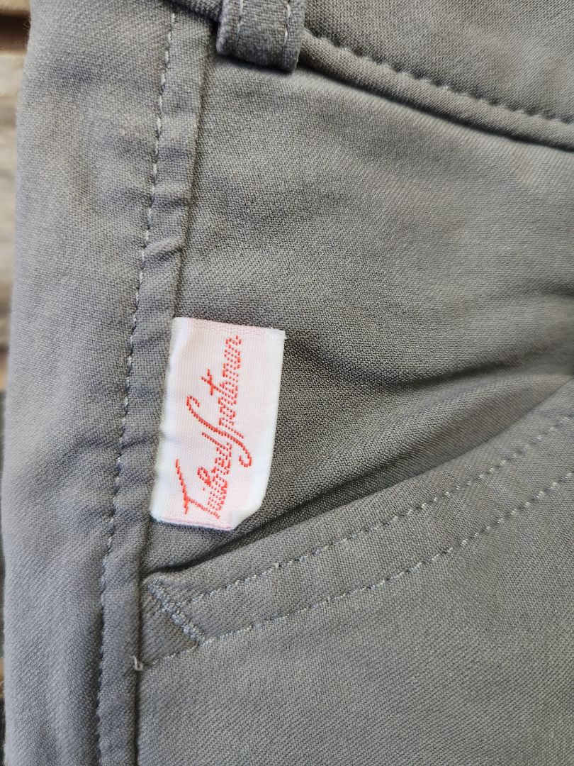 USED Tailored Sportsman Ladies English Breeches 26R Grey