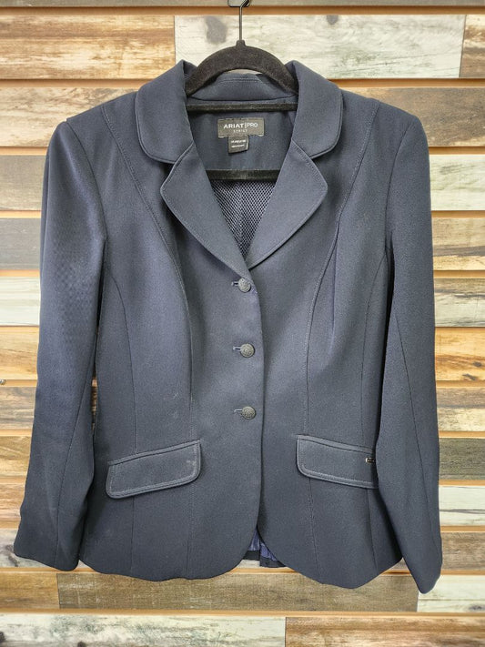 USED Ariat Pro Series Ladies Show Jacket 4R Navy