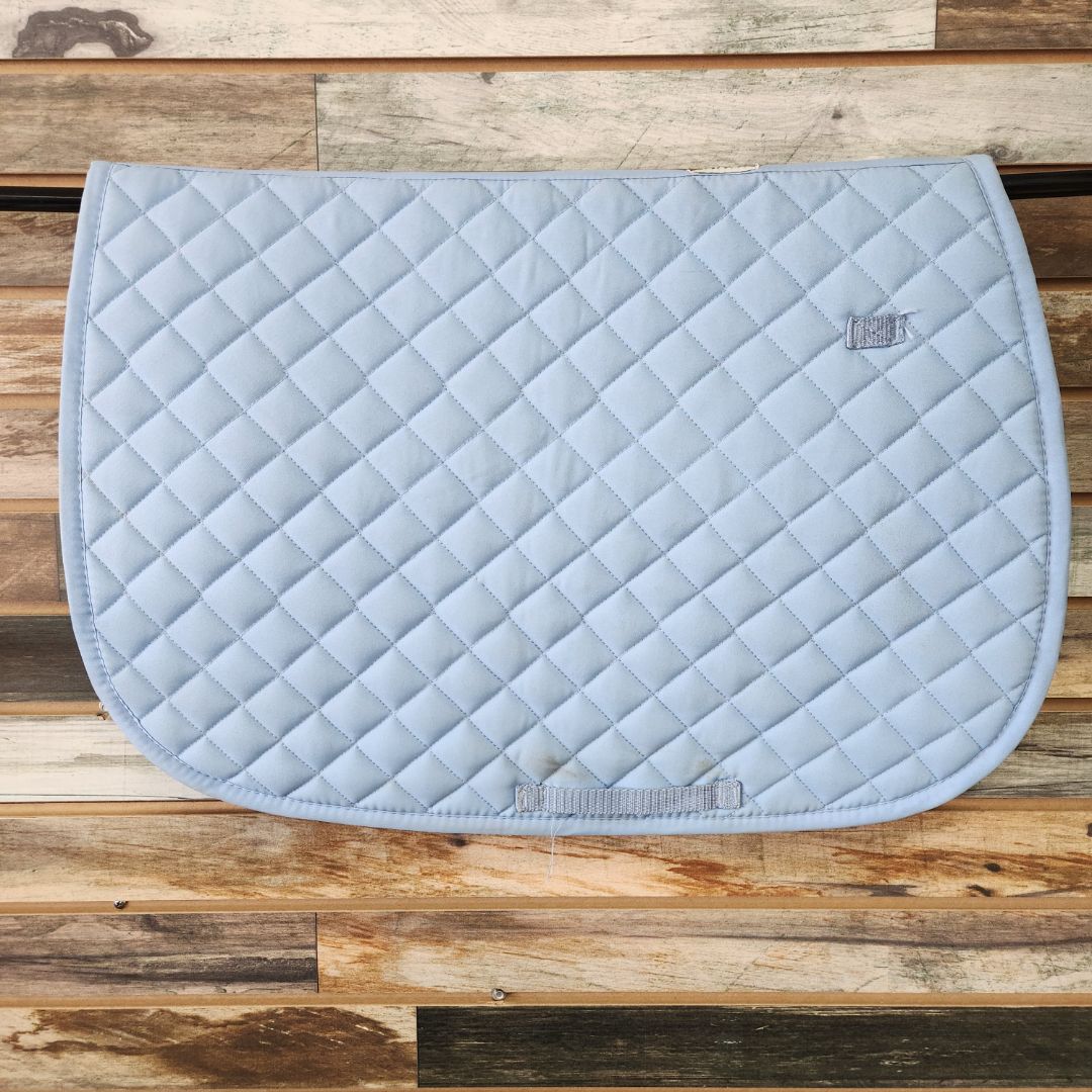 USED Dover AP Saddle Pad  Sky Blue