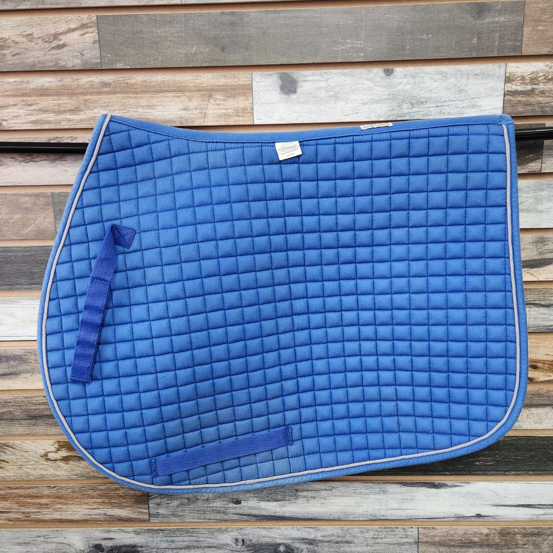 USED PRI AP Saddle Pads  Royal Blue