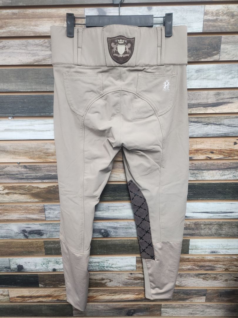 USED Crescendo equestrian English Breeches 30" Tan