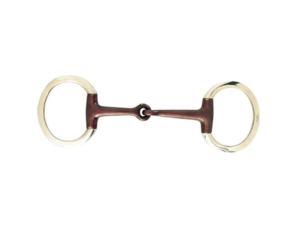 Sweet Iron Jointed Eggbutt Snaffle Bit 5.5"