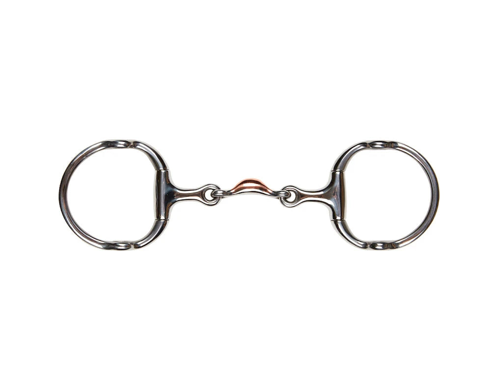Stainless Steel Quarter Moon Jointed Gag