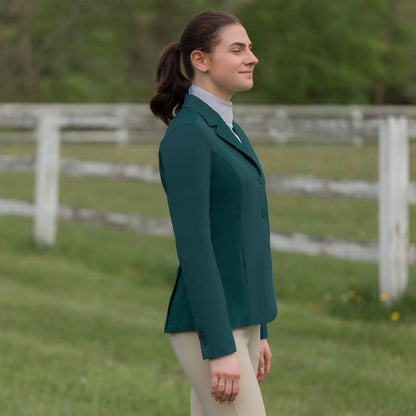 Equinavia Eva Womens Show Coat with NordicAir™ Tech Hunter Green