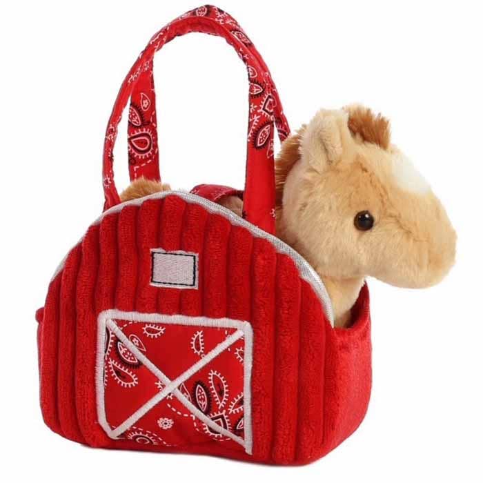 7" Horse in Stable Purse