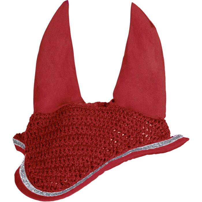 HKM Ear Bonnet - "Romy" Christmas Red