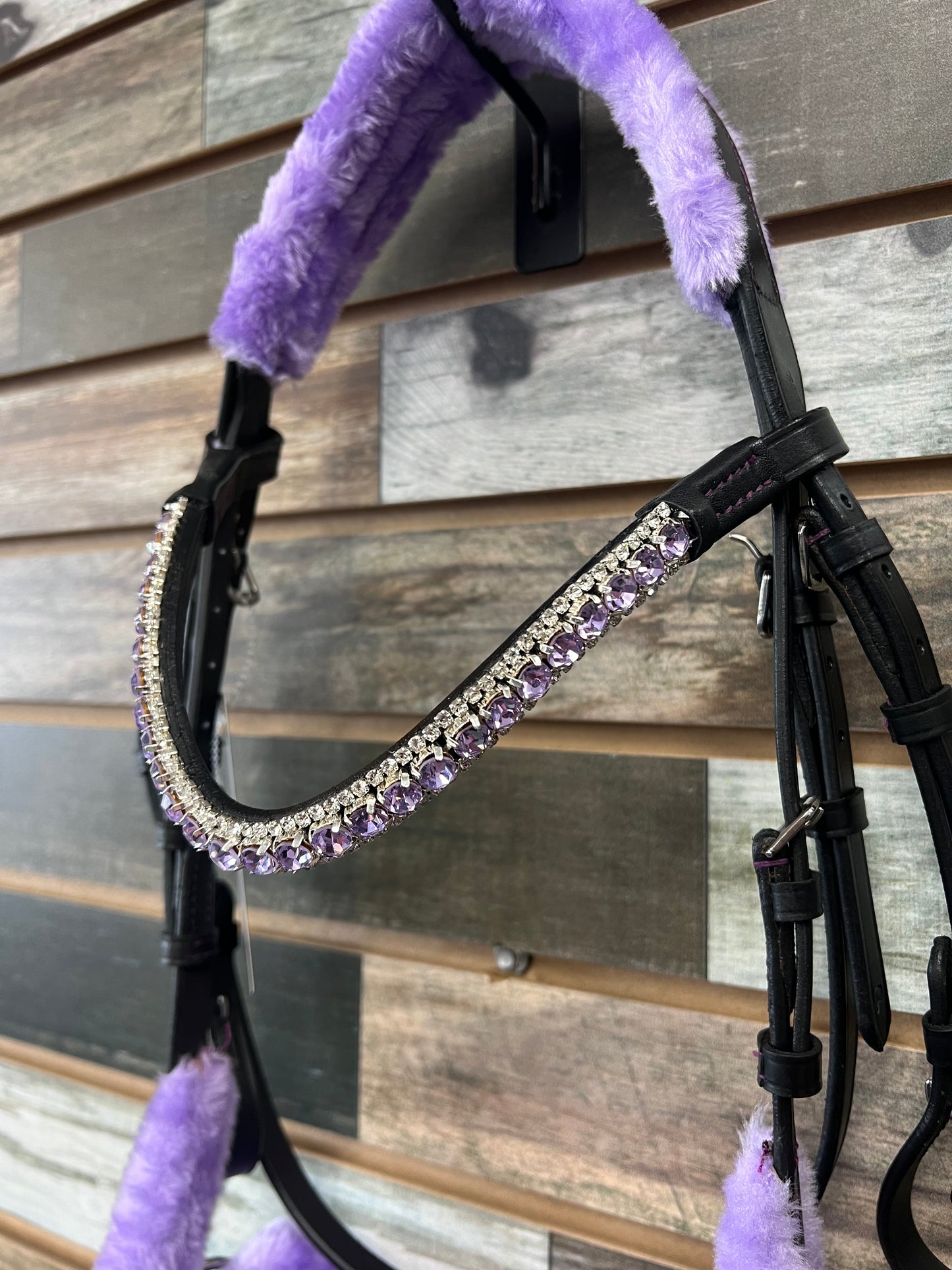 Evermore Purple Ergonomic Bridle