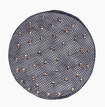 HKM Hair net -Rosegolden Sparkle