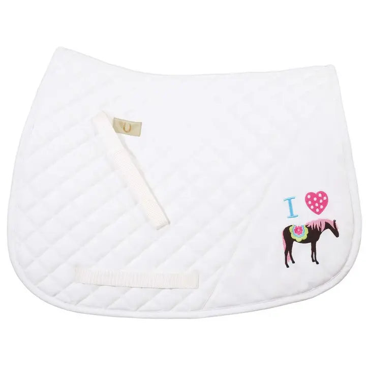 TuffRider Heart Pony Pad