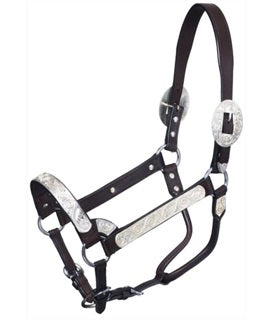 SR Silver Scroll Show Halter