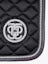 Pearl Monogram Dressage Saddle Pad-Full Black