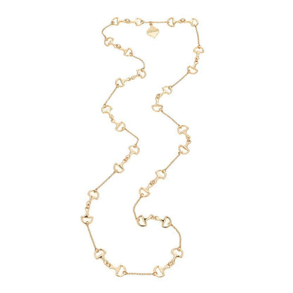 Long Baby Horsebit Necklace