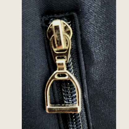 Navy Velvet-lined Jacket