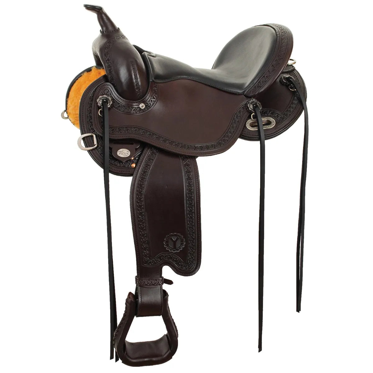 Circle Y South Mountain Flex2 Trail Saddle 16"