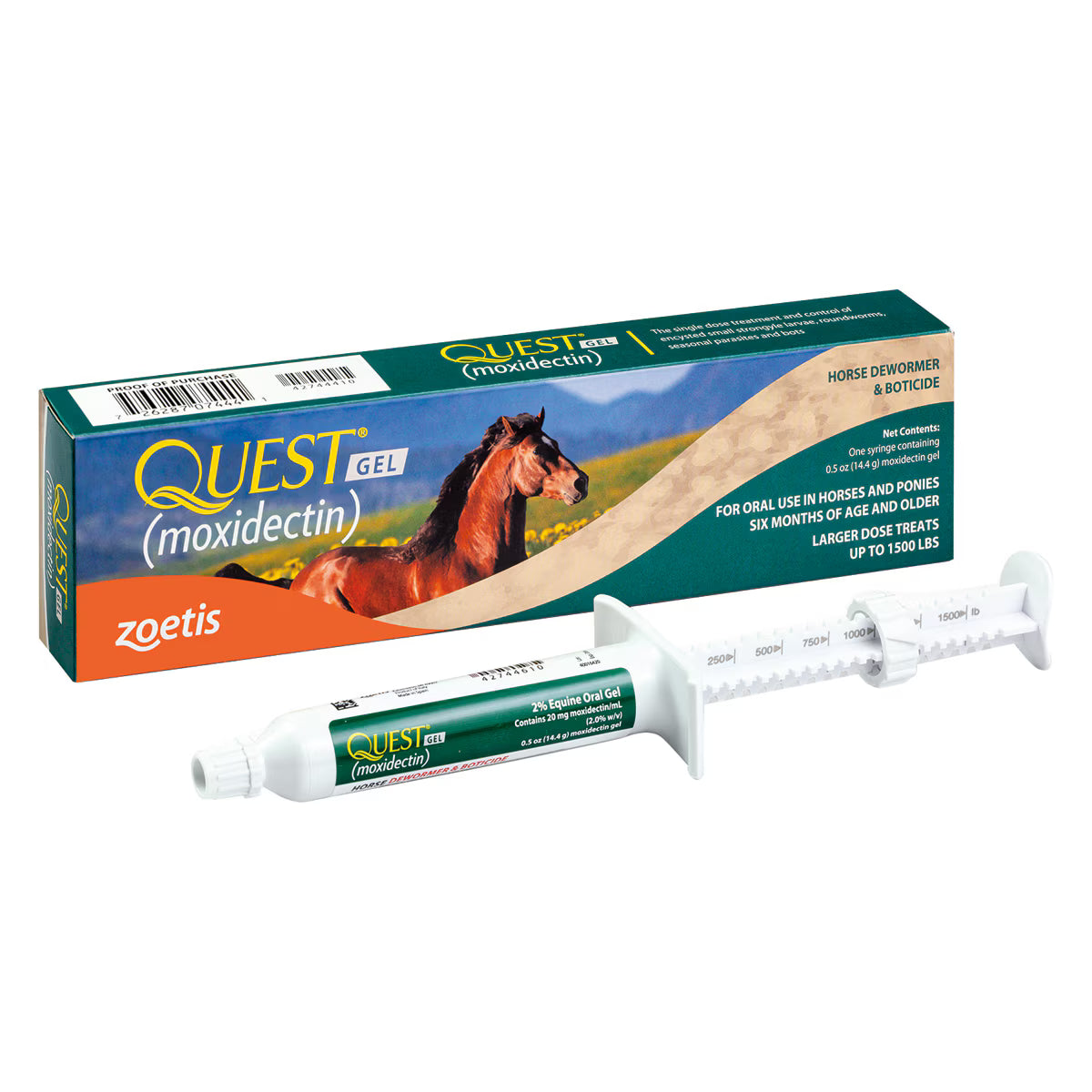 Quest Gel Equine Dewormer