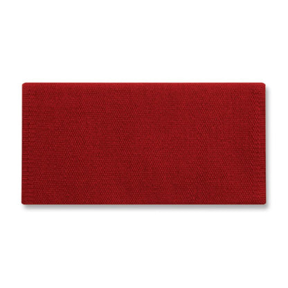 1314C-41 San Juan Solid Red Earth 38x34 New Zealand Wool Saddle Blanket