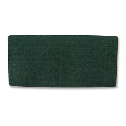 San Juan 24x24 Hunter Green New Zealand Wool Pony Saddle Blanket