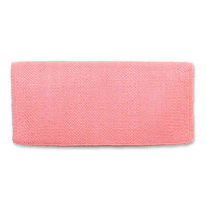 San Juan 24x24 Sweet Pink New Zealand Wool Pony Saddle Blanket