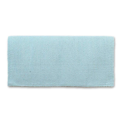 San Juan 24x24 Crystal Ice Blue New Zealand Wool Pony Saddle Blanket